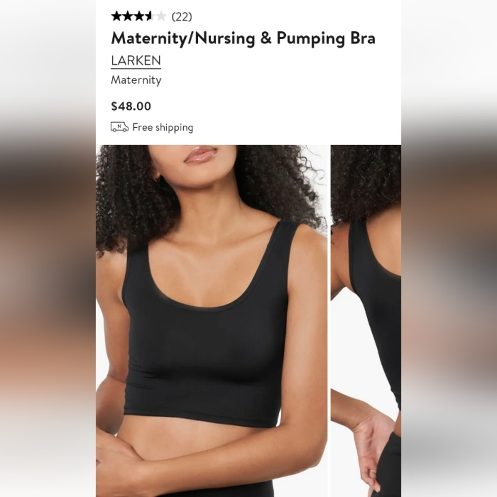 Maternity/nursing and pumping bra
